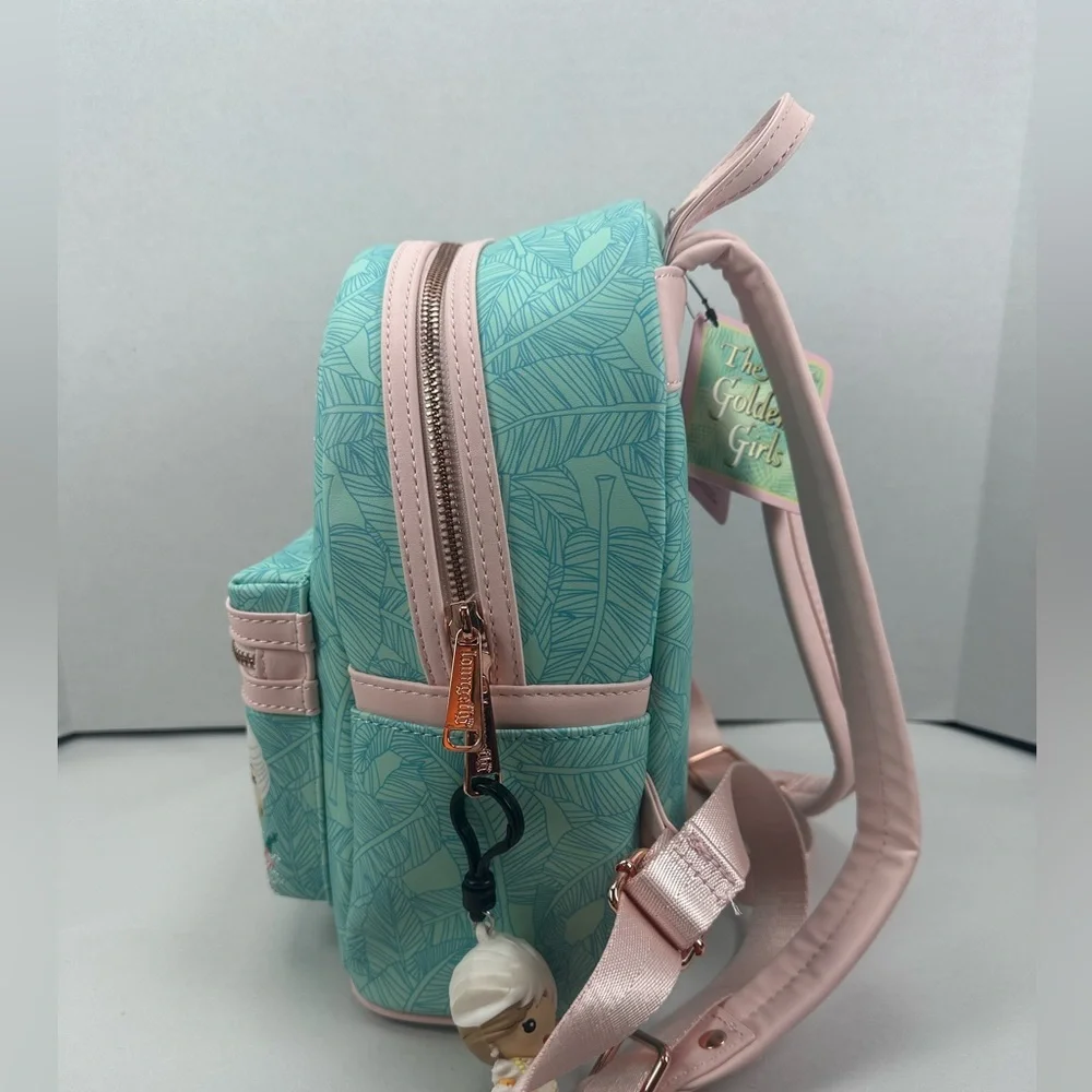 Loungefly Golden Girls Loungefly Chibi Floral Mini Backpack & Wallet Set - HTF